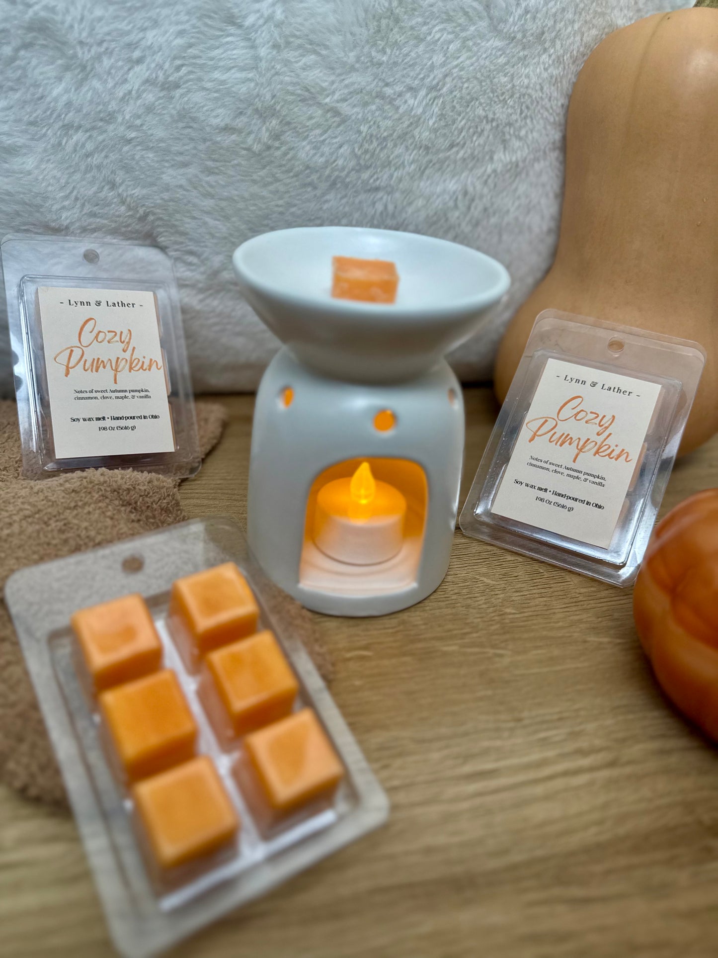Cozy Pumpkin Wax Melts (2.4oz)