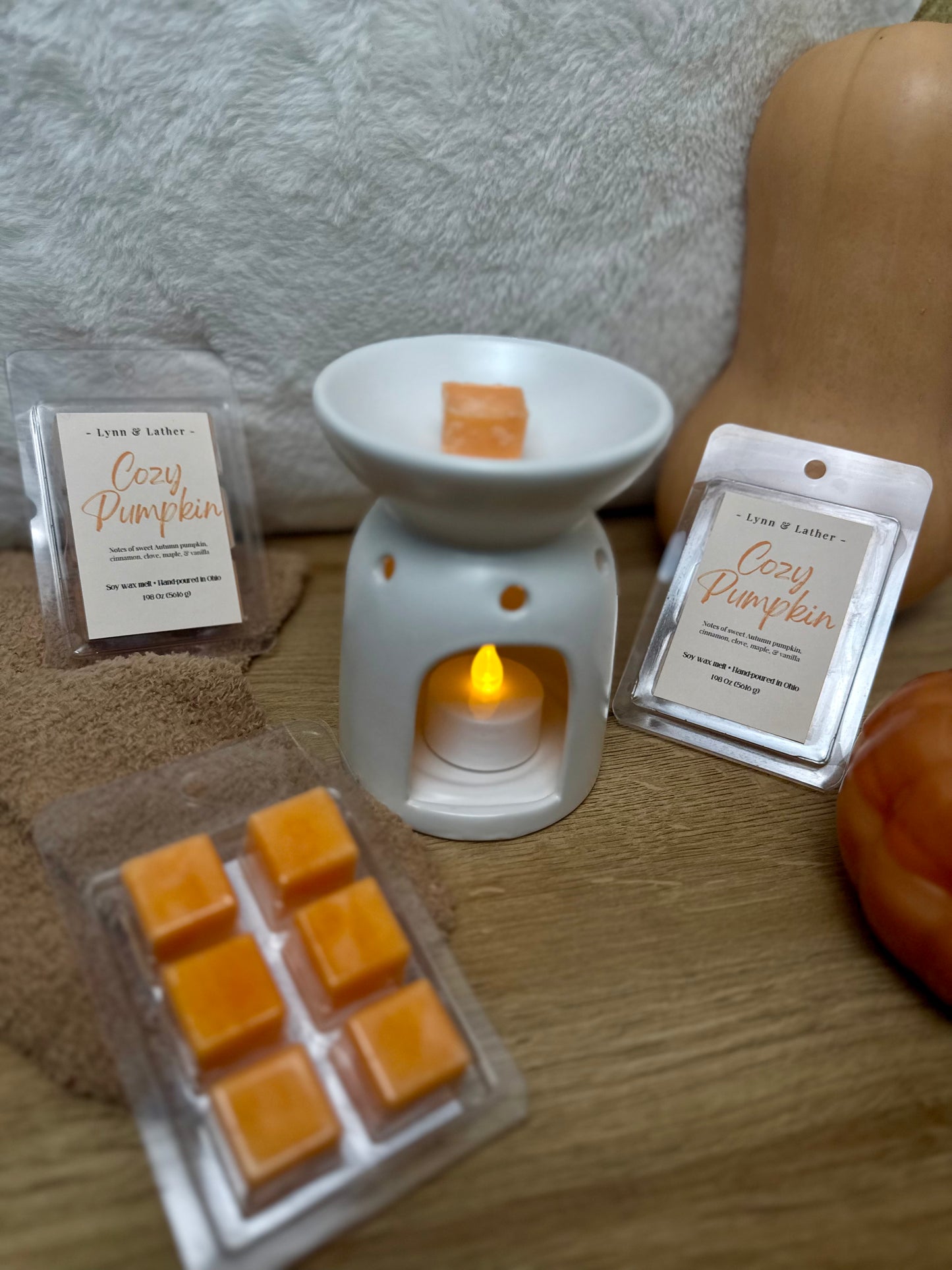 Cozy Pumpkin Wax Melts (2.4oz)