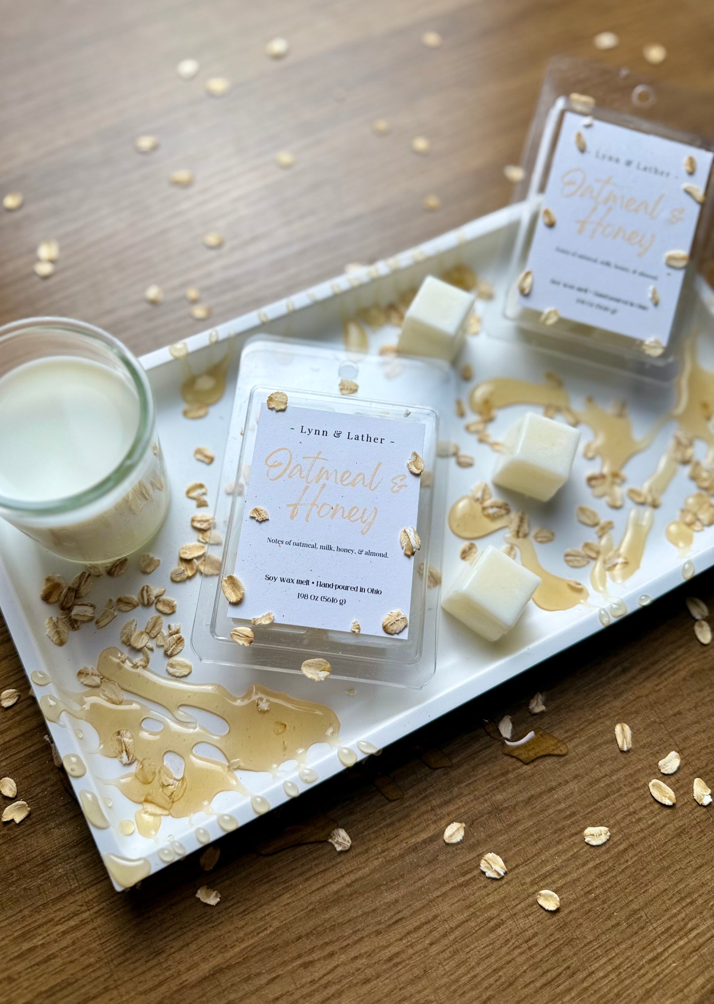 Oatmeal & Honey Wax Melts (2.4oz)