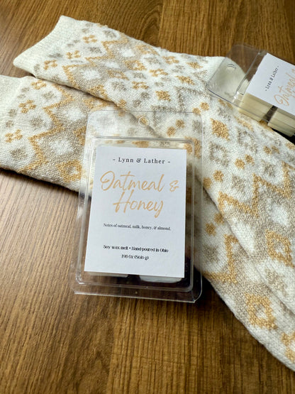 Oatmeal & Honey Wax Melts (2.4oz)