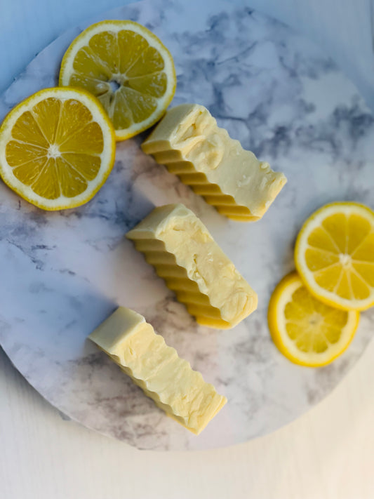 Lemon Verbena with Lemon Zest & Dried Chamomile Bar Soap (5oz)